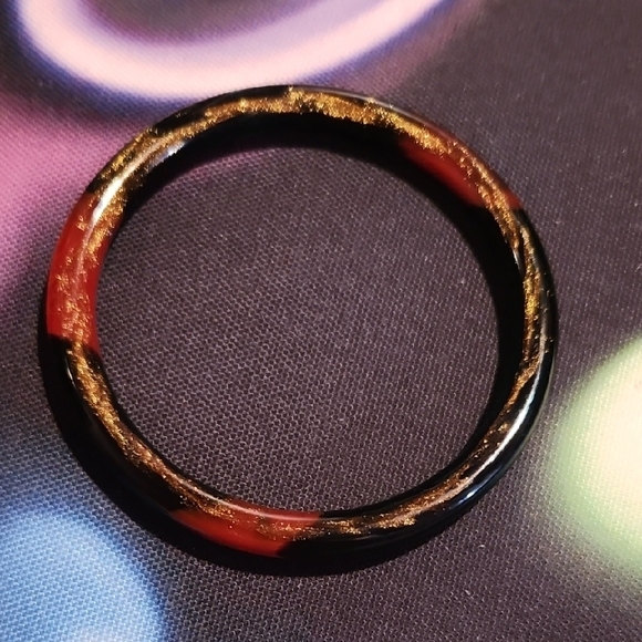 African Colour Bangle. - Picture 3 of 4